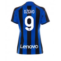 Inter Milan Edin Dzeko #9 Hjemmebanetrøje Dame 2022-23 Kortærmet
